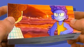 SEA MONSTER | Luca Movie | Flipbook Animation meme
