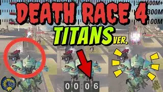 🔥War Robots | Kill Race 4 championship | best titan weapons and abilities.