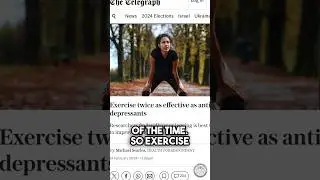 Exercise Treats Depression Better Than Medicine