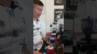 brewing coffee Toraja mamasa with kalita wave