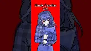 Found this little tt trend and wanted to join♡ #art #anime  #animation  #drawing #canadian #shorts
