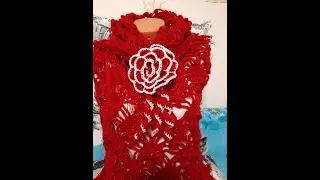 Шаль Виноградная Лоза  Часть 2