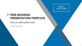 Free Business Presentation Template for PowerPoint and Google Slides