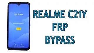 Realme C21Y FRP BYPASS/RMX3261, RMX3263 FRP BYPAS