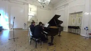 Pavel Raikerus and Peter Laul play Shostakovich 10th Symphony on Mravinsky’s Piano