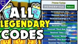 (NEW) ALL BEE SWARM SIMULATOR LEGENDARY CODES! - Roblox Bee Swarm Simulator