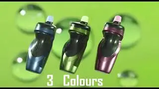 Water bottle 3d animation in a water cave #blender