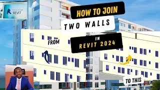 How to Join Two Walls in Revit  #Revit #revittutorial