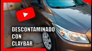 Como Descontaminar la Pintura del Auto y quitar RESTOS DE BREA🚘