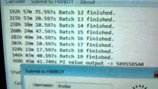 GPUPI saving 16days 8hour result