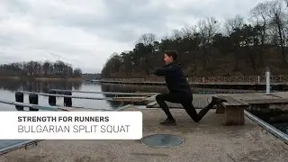 Bulgarian split squat - strength exercises for runners | TOT Endurance