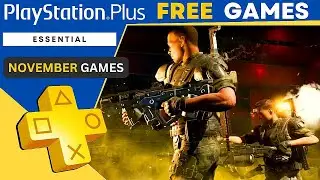 PlayStation Plus NOVEMBER Free Games | PS PLUS ESSENTIAL