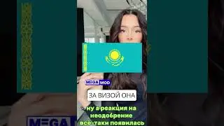 Амина получила визу в США. #megamod #амина