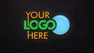 409 v2   Glitch tv noise Logo Reveal intro animation V2