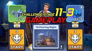Zombie Waves | Challenge Stage 11-3 Full Gameplay