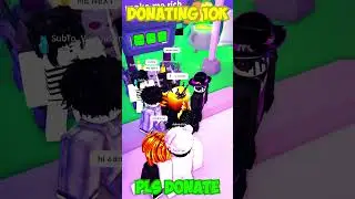 DONATING 10K ROBUX | PLEASE DONATE #shorts #roblox #robux