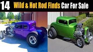 💥 15 INSANE Old-School Hot Rods FOR SALE! Classic Cars, Wild Builds & Brutal Power!