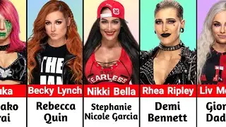 WWE Female Wrestlers Real Name