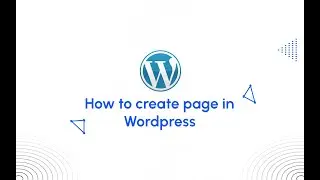 How to create a page in WP - Hostkicker