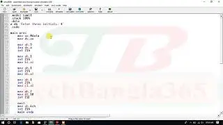Assembly Language Programming 8 || Input 3 initials, display