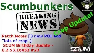 SCUM - NEWS - Lots of useless crap and 3 POI´s