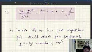 w129. Optimal Deviation from the Samuelson Rule