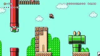 Winged Cloud Canyon by bran98 🍄Super Mario Maker 2 ✹Switch✹ No Commentary 