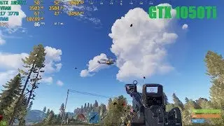 RUST on GTX 1050Ti | i7 3770|1080P|