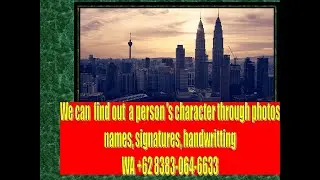 how to trace someone's character someone's personality from photos Sydney