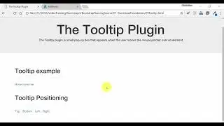 4 Tooltip    Bootstrap