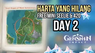 Event Mini Seelie: Harta Yang Hilang Day 2 - Genshin Impact