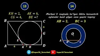 Attestatsiya 2022 | Yanvar-Iyun | Matematika. @Super30Temurbek