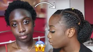 COMO FAZER TORCIDO EM CABELO CRESPO 4C | COQUE POSTIÇO | ANGELBLADY