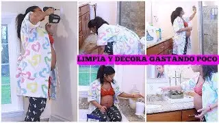 MOTIVATE a limpiar y decorar tu Baño GASTANDO POCO! un dia de limpieza y decoracion