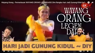 Wayang Orang - Pementasan WAYANG ORANG LEGENDARIS Dlm Rangka Hari Jadi Gunung Kidul ke187 FULL