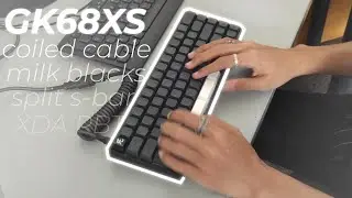 Building My Friend's Custom Keyboard... | GK68XS w/ Gateron Milky Blacks
