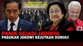 PANIK SEPANIK PANIKNYA,REAKSI MENGEJUTKAN PDIP SUNGGUH DILUAR DUGAAN!!