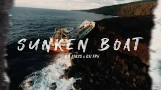 Sunken Boat | Aerials Shots