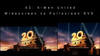 Opening scene | X2: X-Men United | Widescreen vs Fullscreen DVD