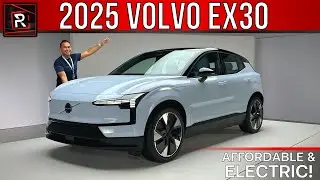 The 2025 Volvo EX30 Is An Affordable Electric Reincarnation Of The Funky C30 Hatch