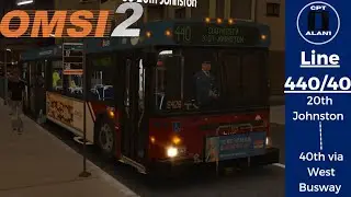 OMSI 2: Cayuga USA - Line 440/40 - 20th Johnston to 40th