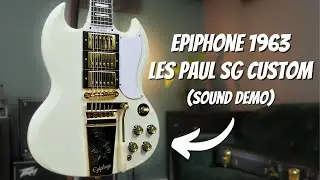 Epiphone 1963 Les Paul SG Custom inspired by Gibson Custom - Sound Demo