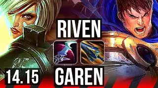RIVEN vs GAREN (TOP) | 7/1/6, Godlike, 500+ games | NA Master | 14.15