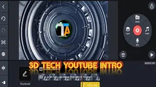 HOW TO MAKE 3D TECH YOUTUBE INTRO IN ANDROID | INTRO MAKER 2023 | 3D YOUTUBE INTRO KAISE BANAYE