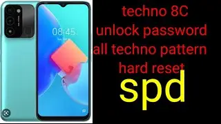 techno kg5k hard reset SPD CPU techno 8C