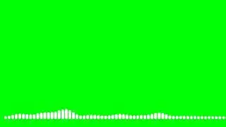 Audio spectrum visualizer | HD | green screen effect | no copyright | King Effects
