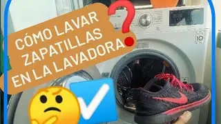 TUTORIAL ⭐ CÓMO LAVAR ZAPATILLAS EN LA LAVADORA ⭐