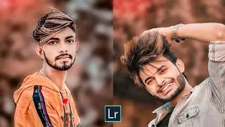 Lightroom orange moody effect photo editing tutorial ||PRESET download free ||