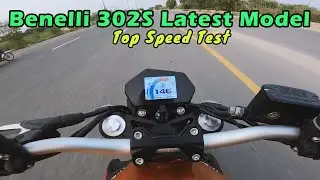 Benelli 302S Latest Model Top Speed Test || Its Really Insane