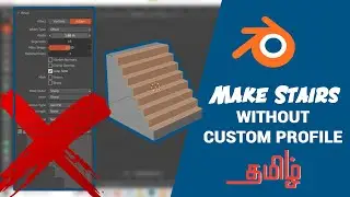 Vintage Method of Stairs modelling | Blender old versions